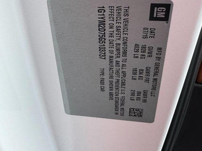 2016 Chevrolet Corvette Stingray Stingray Coupe Z51 3LT