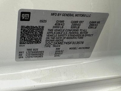 2025 Chevrolet Silverado 2500 HD Custom