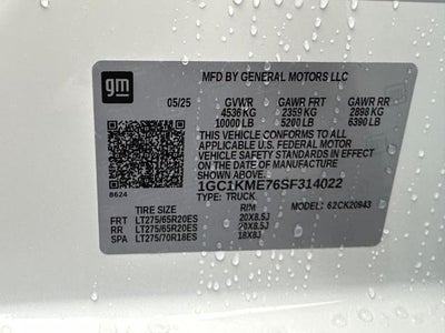 2025 Chevrolet Silverado 2500 HD Custom