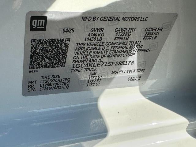 2025 Chevrolet Silverado 2500 HD WT