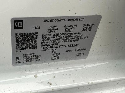 2026 Chevrolet Silverado 3500 HD WT