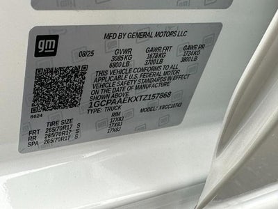 2026 Chevrolet Silverado 1500 WT