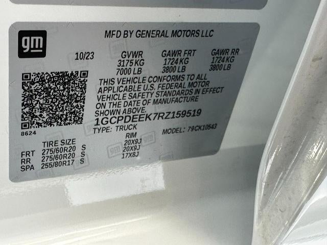 2024 Chevrolet Silverado 1500 Crew Cab Short Box 4-Wheel Drive RST