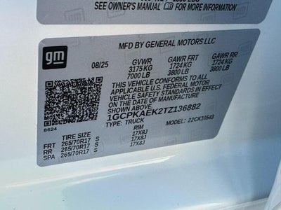 2026 Chevrolet Silverado 1500 WT