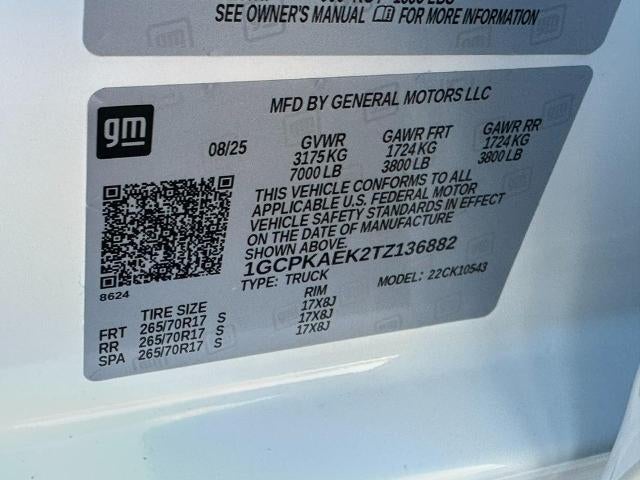 2026 Chevrolet Silverado 1500 WT