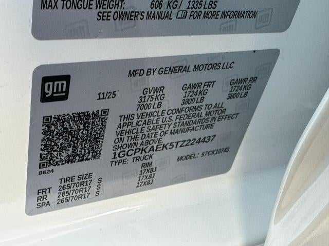 2026 Chevrolet Silverado 1500 WT