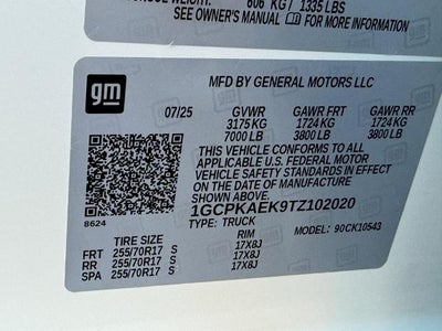 2026 Chevrolet Silverado 1500 WT