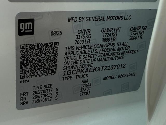 2026 Chevrolet Silverado 1500 WT