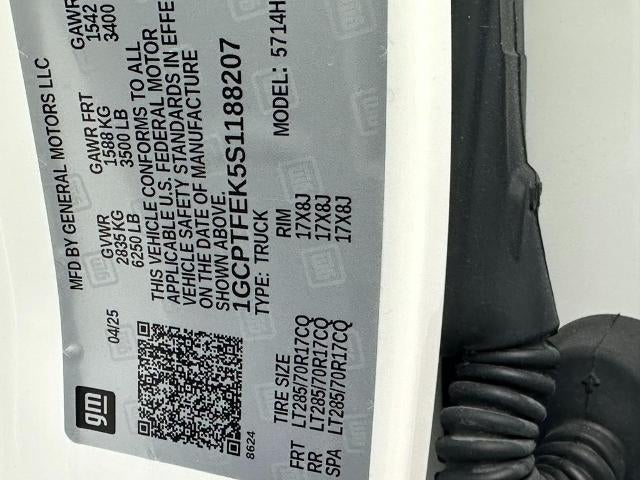 2025 Chevrolet Colorado ZR2