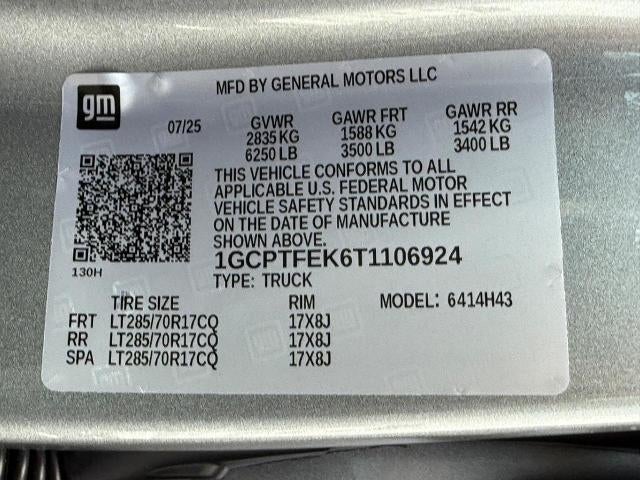 2026 Chevrolet Colorado ZR2