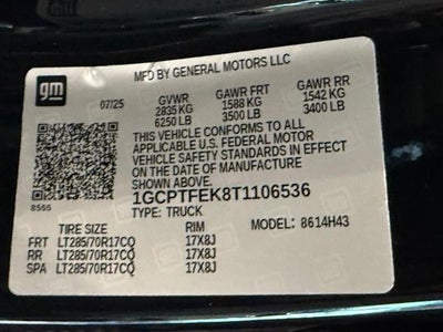 2026 Chevrolet Colorado ZR2