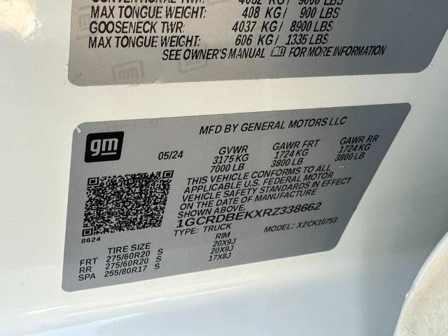 2024 Chevrolet Silverado 1500 Double Cab Standard Box 4-Wheel Drive Custom