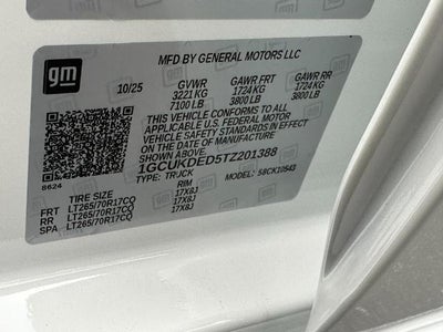 2026 Chevrolet Silverado 1500 LT