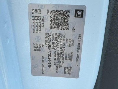 2025 Chevrolet Express Cargo 2500 Base