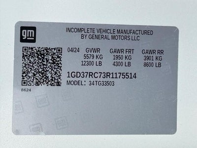 2024 GMC Savana Cutaway 3500 Base