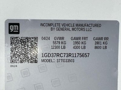 2024 GMC Savana Cutaway 3500 Base