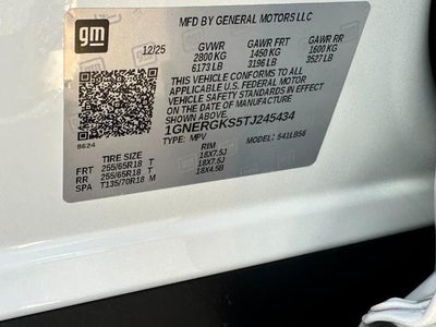 2026 Chevrolet Traverse LT