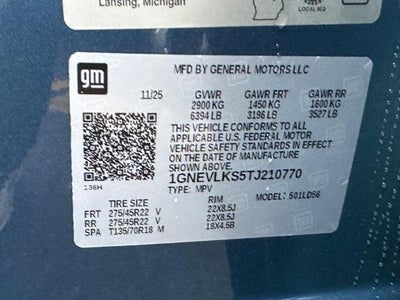 2026 Chevrolet Traverse RS