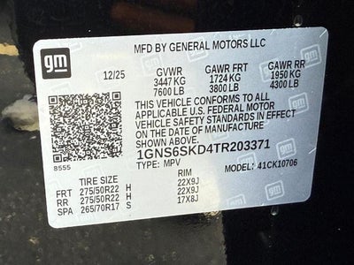 2026 Chevrolet Tahoe Premier