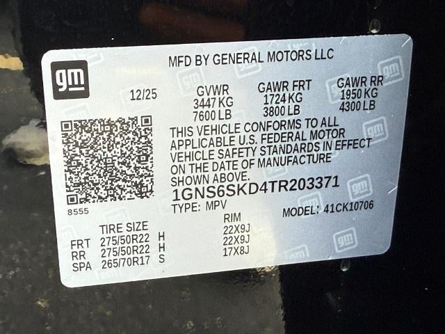 2026 Chevrolet Tahoe Premier