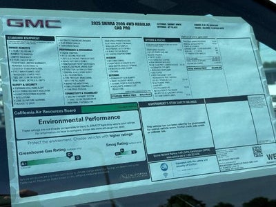 2025 GMC Sierra 2500 HD Pro