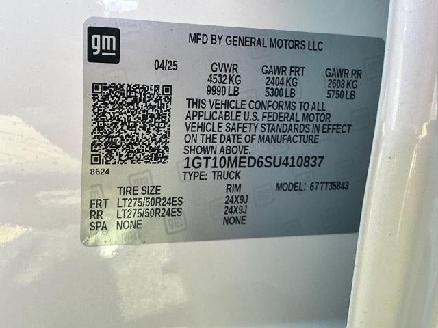 2025 GMC Sierra EV Extended Range Denali