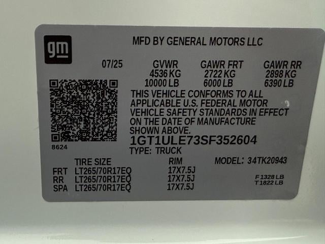 2025 GMC Sierra 2500 HD Pro