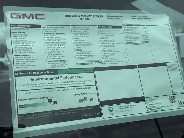 2025 GMC Sierra 3500 HD Pro