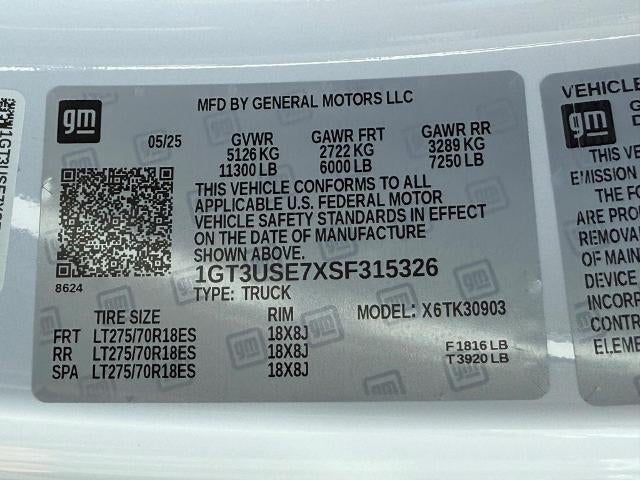 2025 GMC Sierra 3500 HD Pro