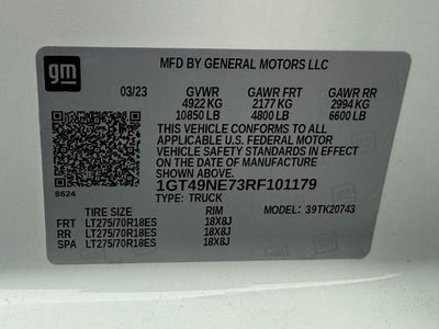 2024 GMC Sierra 2500 HD Crew Cab Standard Box 4-Wheel Drive SLT