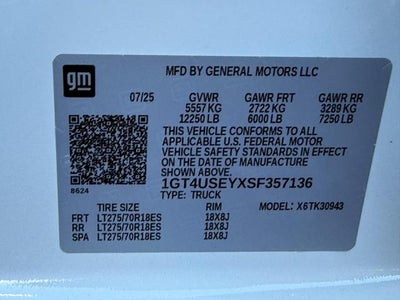 2025 GMC Sierra 3500 HD Pro