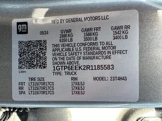 2024 GMC Canyon AT4X