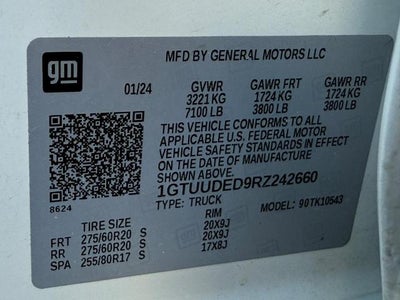 2024 GMC Sierra 1500 Crew Cab Short Box 4-Wheel Drive SLT