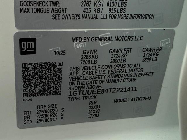 2026 GMC Sierra 1500 AT4