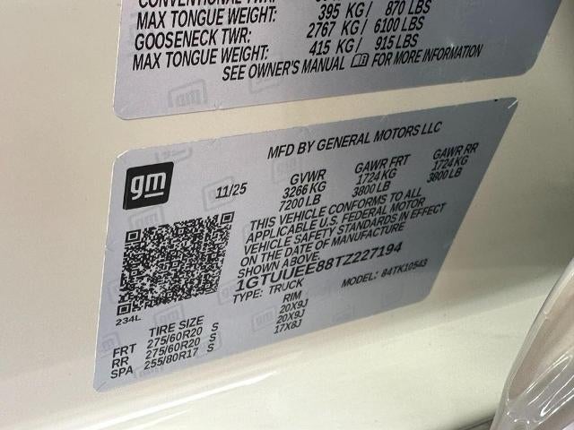 2026 GMC Sierra 1500 AT4