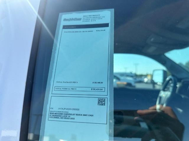 2024 Chevrolet Silverado 5500 HD Work Truck