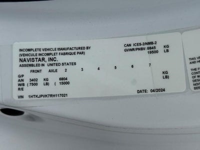 2024 Chevrolet Silverado 5500 HD Work Truck