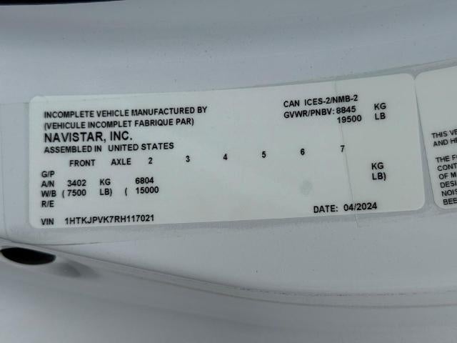 2024 Chevrolet Silverado 5500 HD Work Truck