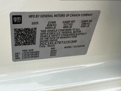 2026 Chevrolet Silverado 2500 HD WT