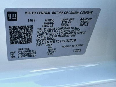 2026 Chevrolet Silverado 2500 HD Custom