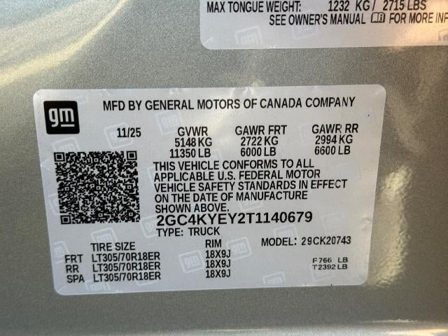 2026 Chevrolet Silverado 2500 HD ZR2