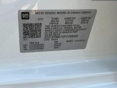 2023 Chevrolet Silverado 2500 HD Crew Cab Standard Box 4-Wheel Drive Custom