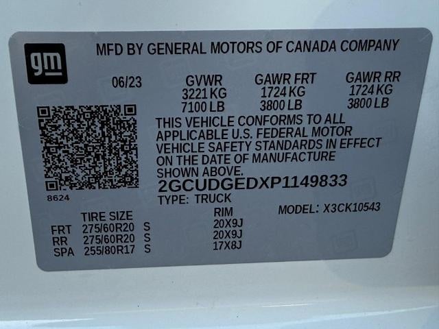 2023 Chevrolet Silverado 1500 Crew Cab Short Box 4-Wheel Drive LTZ