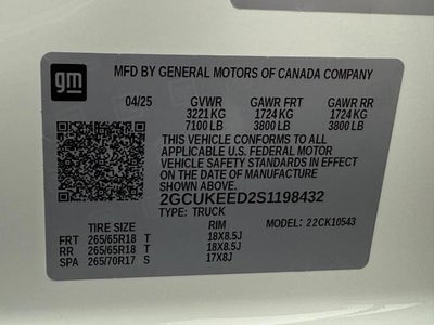 2025 Chevrolet Silverado 1500 RST