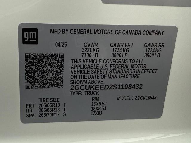 2025 Chevrolet Silverado 1500 RST