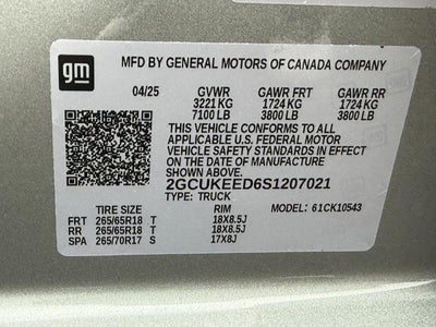 2025 Chevrolet Silverado 1500 RST