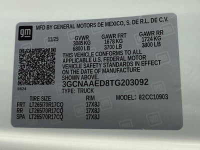 2026 Chevrolet Silverado 1500 WT