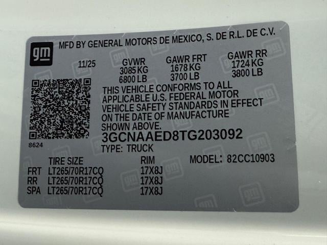 2026 Chevrolet Silverado 1500 WT