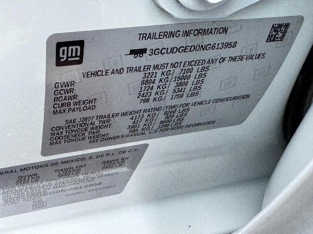 2022 Chevrolet Silverado 1500 Crew Cab Short Box 4-Wheel Drive LTZ