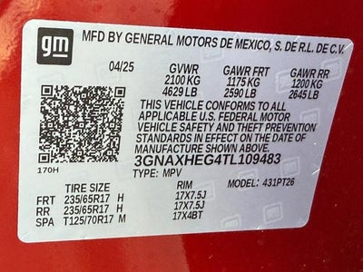 2026 Chevrolet Equinox LT